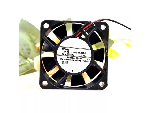 2406KL-04W-B20 60mm 6015 60x60x15mm DC12V 0.10A CPU Mute Cooler Cooling Fan
