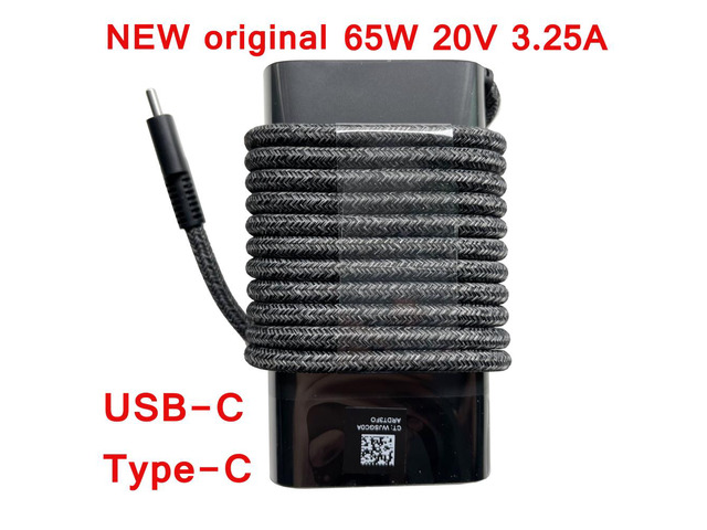 916369-013 L21487-001 For HP Laptop 65W 20V 3.25A USB-C Type-C Power Adapter Charger Cable TPN-DA13