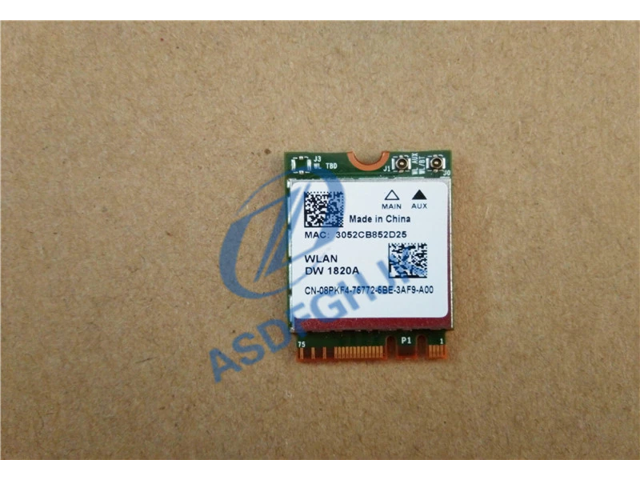DW 1820A 08PKF4 8PKF4 802.11AC 867Mbps NGFF Bluetooth 4.1 Wireless Card For Broadcom BCM94350Z FOR Dell DW1820A WLAN CARD