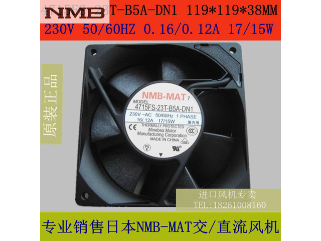 For NMB fan 4715FS-23T-B5A-DN1 119 * 119 * 38MM 230V