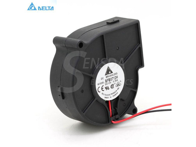 for Delta BFB0712H 7530 DC 12V 0.36A Projector Blower Centrifugal Cooling Fan