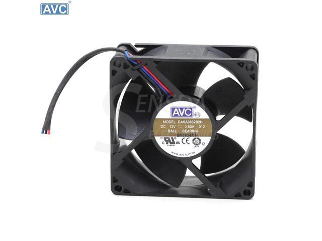 Wholesale For AVC 8032 8cm 80mm DASA0832B2H DC 12V 0.80A computer case cpu server cooling fans cooler