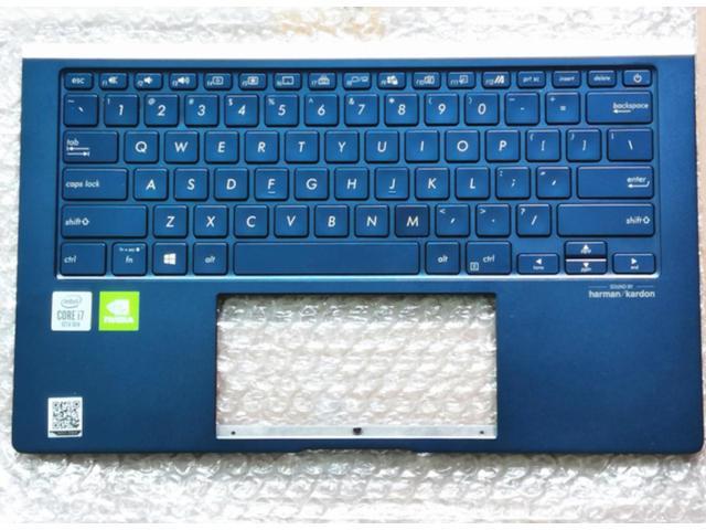 Laptop/notebook US Backlight Keyboard case/shell for Asus Zenbook 14 UX434 UX434F UX434FL UX434FA UX434FN Blue