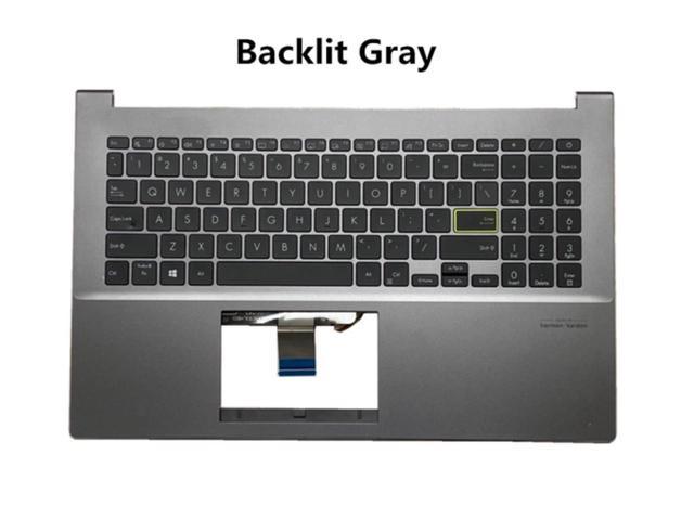 Laptop/Notebook US Backlight Keyboard Case/Cover/Shell for Asus VivoBook S15 S533 15X X521 X521F X521FL S5600 2020 Silver/Gray