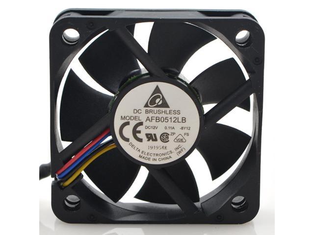 for delta AFB0512LB 5015 50x50x15mm 50mm fan 12V 0.11A Double ball bearing 4 wire 4pin mute cooling fan