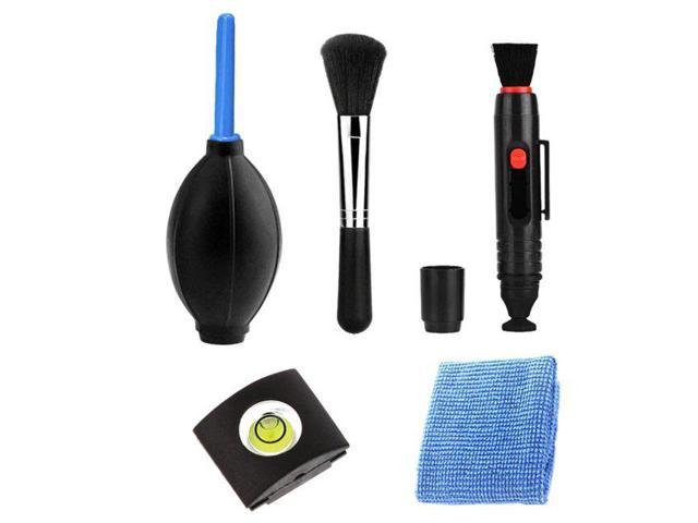 For Canon For Nikon For Sony 5-In-1 Set Dust Cleaning Tools Camera Lens Cleaning Brush Wipe Hair Dryer Set photo