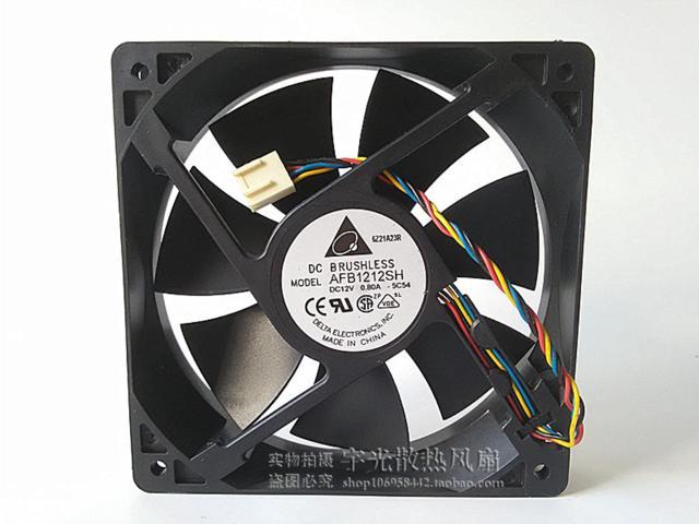 Delta fan AFB1212SH 12CM 120MM 1225 12025 12 * 12 * 2.5CM 120 * 120 * 25MM 12V 0.80A Cooling Fan Good Quality