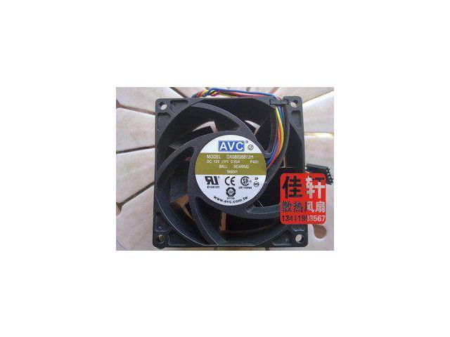 For AVC 8CM12V Cooling fan 12V 0.85A DA08038B12H 4Line with the terminal Quality Assurance Cooling fan