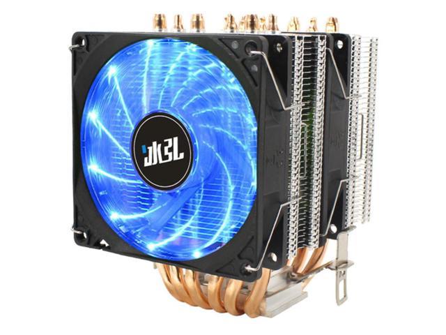 6 Heat Pipe CPU Cooler Fan Cooling 4pin LED Dual 92mm Quiet Fans Twin Tower Heatsinks for Socket AM2 AM2+ AM3 AM3+ FM1 Heat Sink