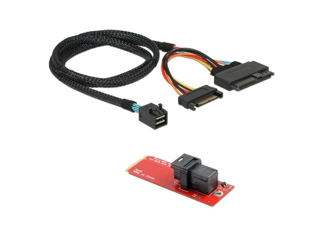 U2 Kit U.2 SFF-8639 NVME Pcie SSD Adapter & Cable For Mainboard SSD 750 P3600 P3700 M.2 SFF-8643