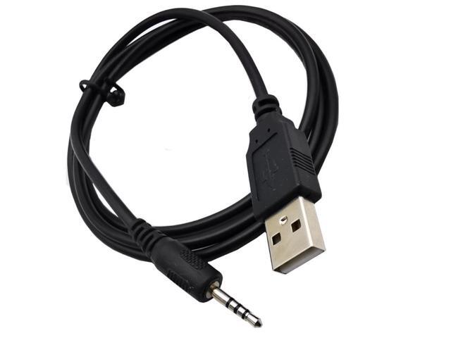 1Pc 2.5mm USB Charger Power Cable Cord for Synchros E40BT/E50BT Headphone J56BT S400BT S700 Easy To Use Durable CE1789