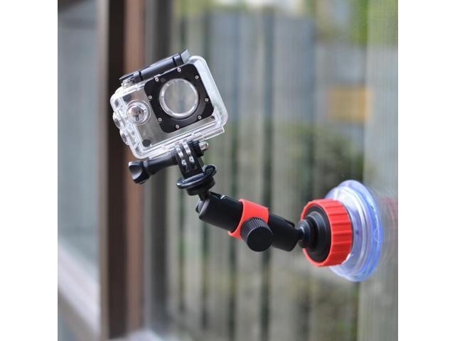 Action Camera Suction Cup for Gopro Sucker Car Holder Mount Car Accessories Lock Arms Adapter for Osmo SOOCOO SJCAM EKEN