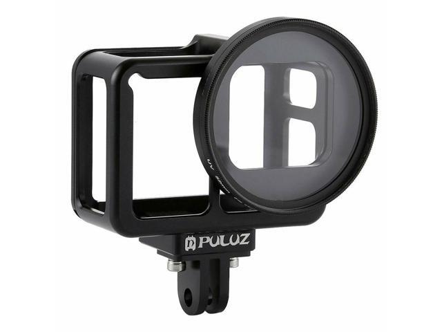 Aluminum Alloy Housing Frame Cage Cover+52mm UV Lens Filter for Gopro Hero 7 6 5