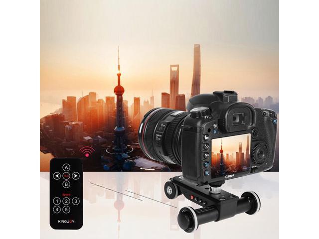 PPL-06SPRO Electric Auto Dolly Camera Car with Remote Control for Mobil Phone Dslr Camera