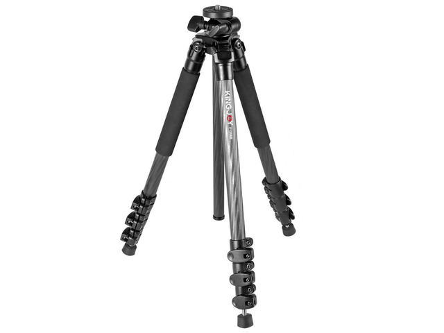 Professional Carbon Fiber Tripod with with Quick Release Set Center Axis Horizontal Slr Camera Tripod