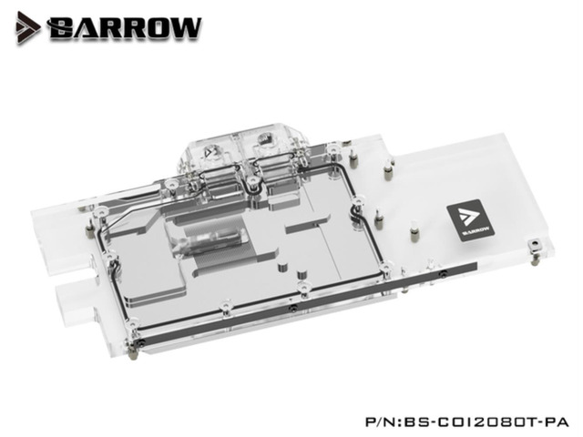 Barrow BS-COI2080T-PA Colorful Flame Ares RTX2080T Full Coverage Graphics Water Block