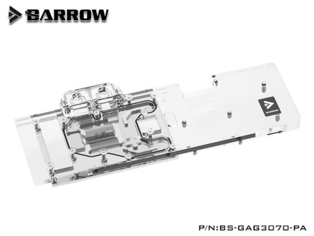 Barrow BS-GAG3070-PA GALAXY 3070 GAMER OC full coverage graphics card cold head radiator
