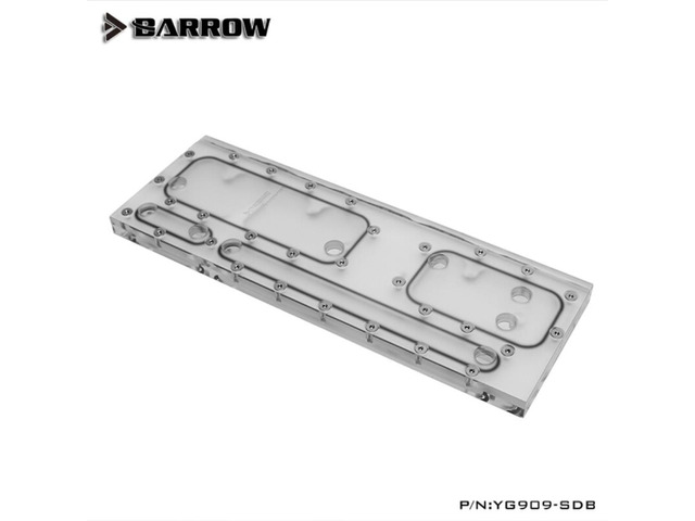 Barrow YG909-SDB, Waterway Boards For INWIN 909 Case, For Intel CPU Water Block & Single/Double GPU/Pumps Building