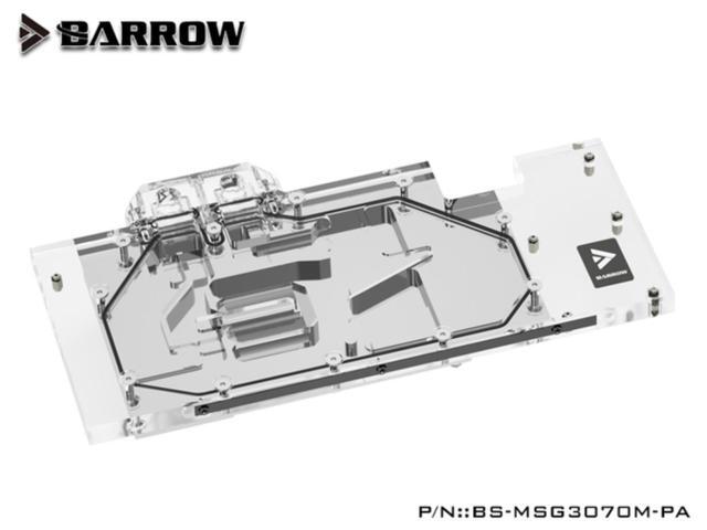 Barrow BS-MSG3070M-PA MSI Magic Dragon RTX3070 Full Coverage Graphics Cooling Head Radiator