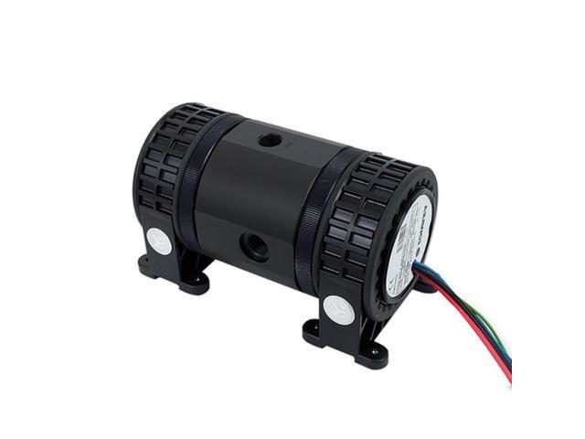 EK-XTOP Revo Dual D5 PWM Serial - (incl. 2x pump) Double pump in series with upper cover, compatible with fan position