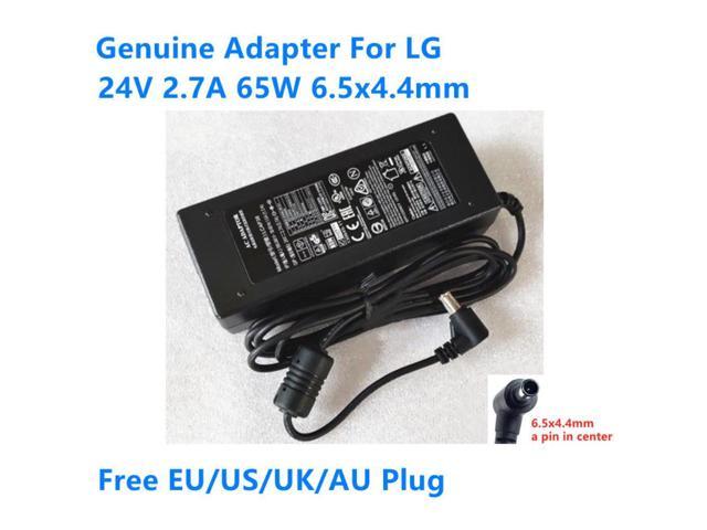 24V 2.7A 65W 6.5x4.4mm LCAP38 Power Supply AC Adaptor For LG Monitor Laptop Adapter Charger