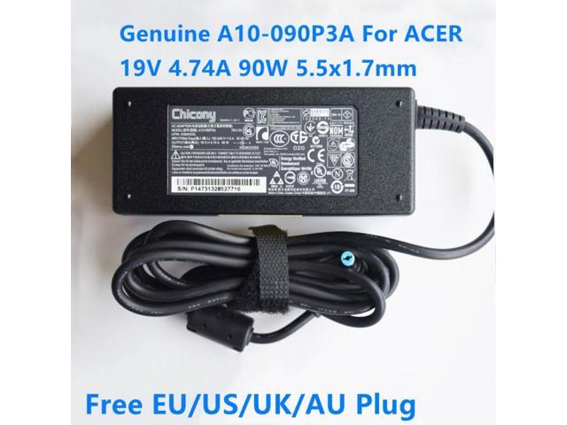 19V 4.74A 90W 5.5x1.7mm Chicony A10-090P3A ADP-90CD DB AC Adapter Charger For Acer ASPIRE V3-571G V5-573PG 4741G 4752G