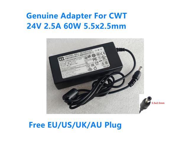 24V 2.5A 60W 5.5x2.5mm KPL-060M KPL-060M-VI AC Adapter For CWT Power Supply Charger