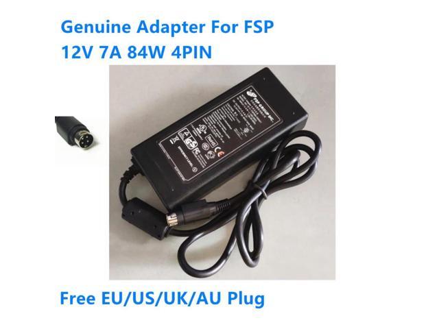 12V 7A 84W 4PIN FSP FSP084-DMAA1 FSP084-DIBAN2 Power Supply AC Adapter For Laptop Charger