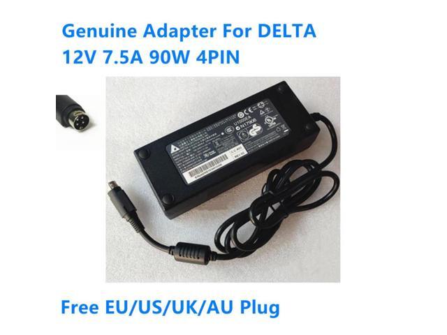 DELTA 12V 7.5A 4PIN 90W DPS-90FB A Power Supply AC Adapter Charger