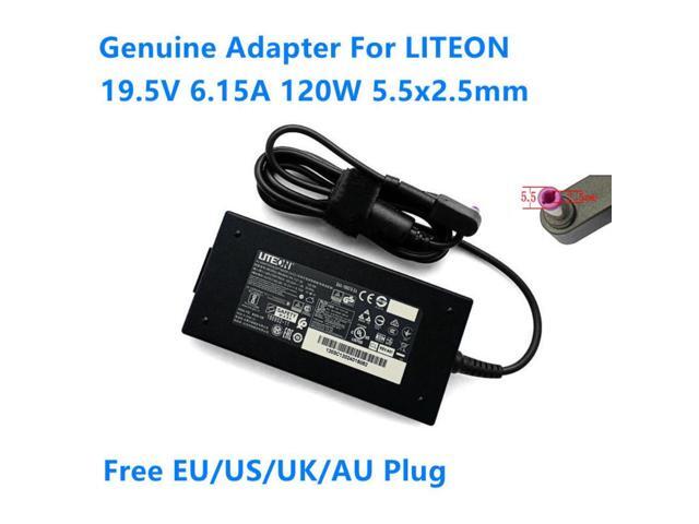 19.5V 6.15A 120W 5.5x2.5mm LITEON PA-1121-26 AC Adapter For Gaming Laptop Power Supply Charger