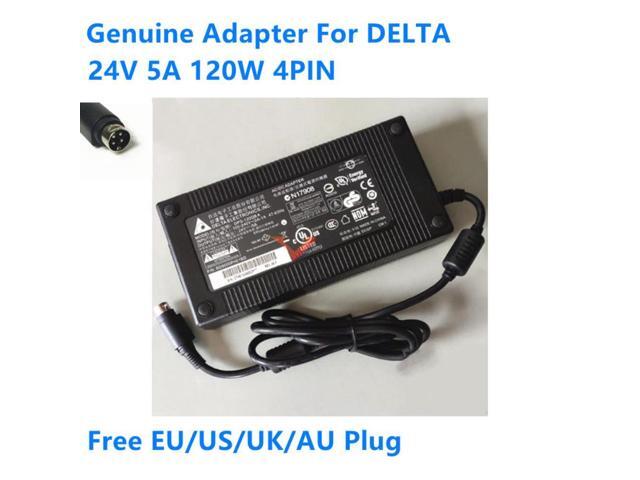 24V 5A 120W 4PIN DELTA DPS-120QB A AC Adapter For Laptop Monitor Charger Power Supply