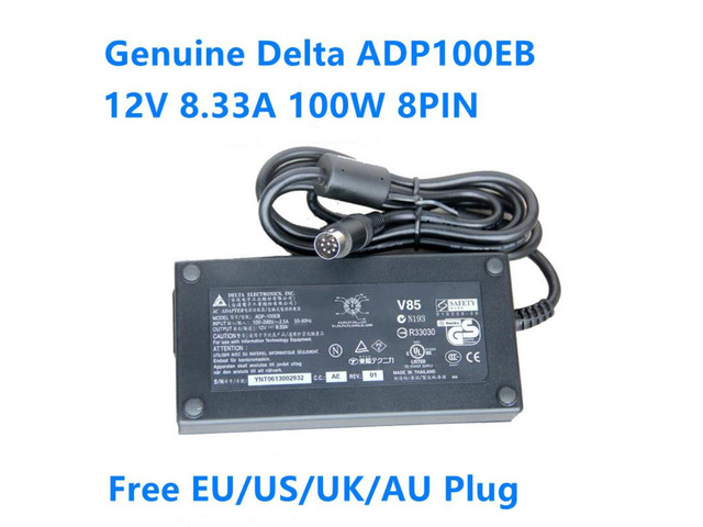 Delta ADP-100EB 12V 8.33A 100W 8PIN AC Adapter For Industrial Medicine 100W Laptop Power Supply Charger