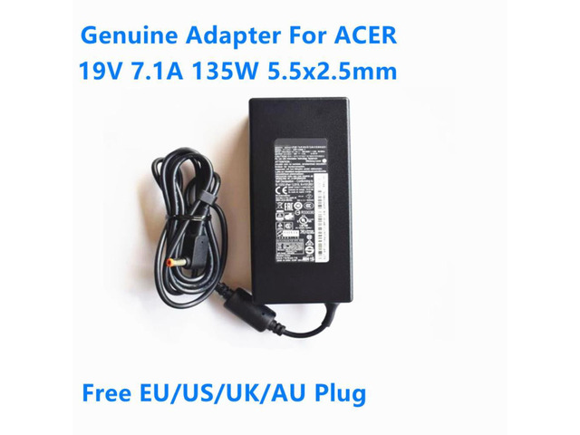 19V 7.1A 135W 5.5x2.5mm ADP-135KB T Power Supply AC Adapter For ACER PA-1131-16 Laptop Charger
