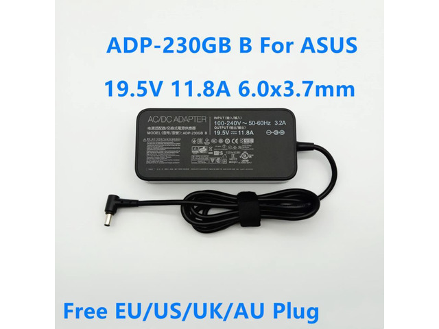 ADP-230GB B 230W 19.5V 11.8A AC Adapter For Asus GL702 GL703 GL503 GL504 ROG STRIX GL703GS-DS74 GX701GW Gaming Laptop