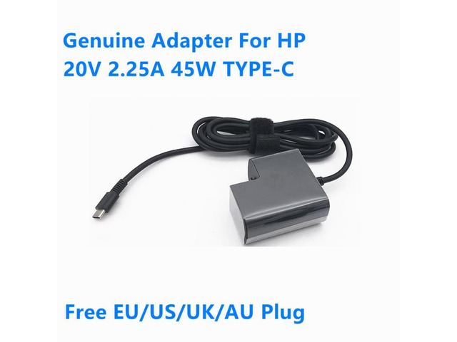 20V 2.25A 45W TPN-DA07 TPN-LA06 Power Supply AC Adapter For HP Spectre 13 Elite X2 1012 G1 ADP-45VE BA Laptop Charger