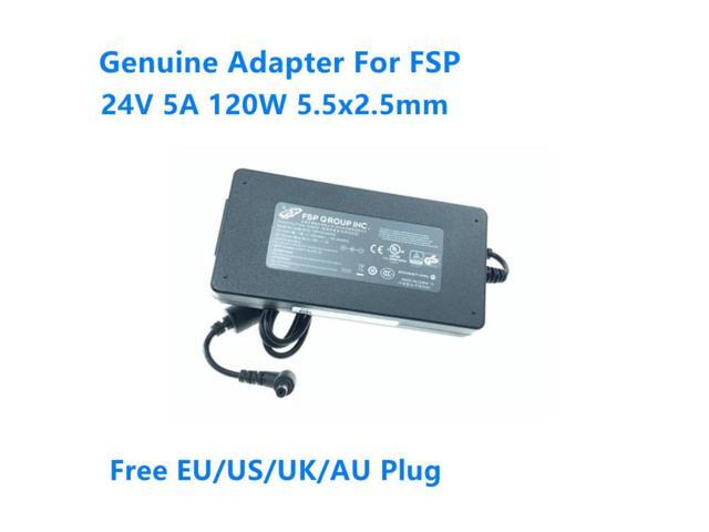 24V 5A 120W 5.5x2.5mm FSP FSP120-AAAN2 AC Power Supply Adapter For Monitor Laptop Power Charger