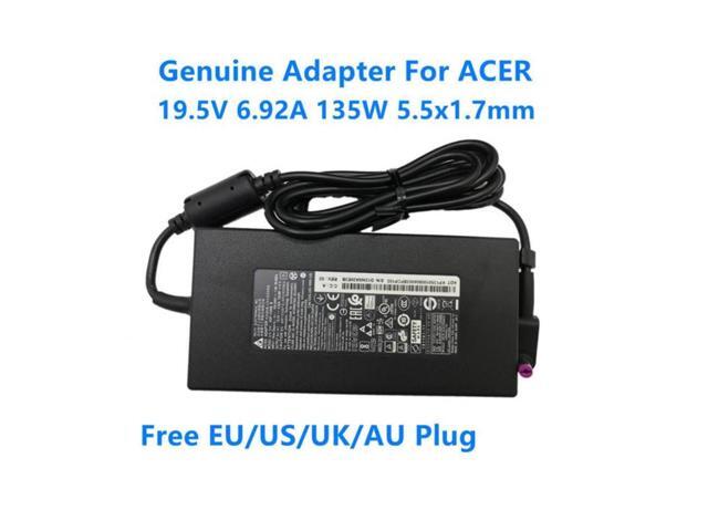 135W Laptop Charger 19.5V 6.92A 5.5x1.7mm DELTA ADP-135NB B AC Adapter For A18-135P1A ACER ASPIRE7 NITRO 5 AN515 SERIES