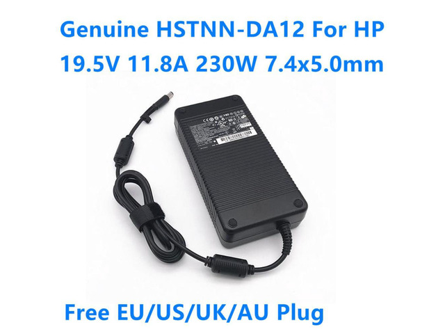 19.5V 11.8A 230W HSTNN-DA12 HSTNN-LA12 ADP-230CB B AC Power Adapter For HP Omni 27 EliteBook 8740W 8760W Laptop Charger