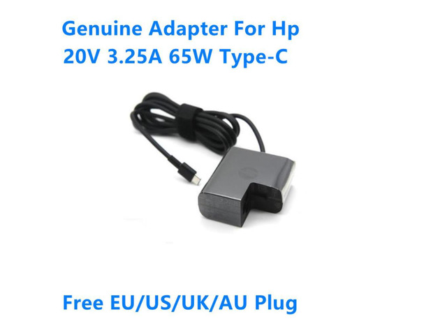 20V 3.25A 65W TPN-CA06 TPN-AA03 Power Supply AC Adapter For HP SPECTRE X360 13-AC003TU TABLET ELITE X2 G2 Laptop Charger