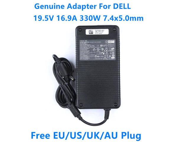 19.5V 16.9A 330W 7.4x5.0mm AC Adapter For Dell ALIENWARE R1 R3 R5 17 R2 R4 M17X M18X X51 M15 ADP-330AB B D Power Charger