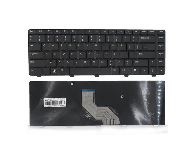 PANSI Laptop Replacement Keyboard for Dell Inspiron 14V 14R N4010 N4030 N3010 N5030 M5030 Series Black US Layout