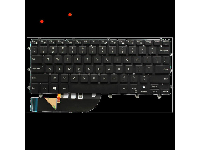 US Backlit for Dell Keyboard Notebook 13 7000 7347 7348 7352 7353 7359 15 7547 7548 9343 9350 9360 N7548 P54G P57G