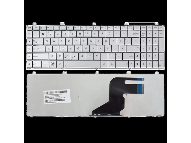 for Asus White Notebook Keyboard N55 N57 N55SF N55SL N75 N75SF N75SL N75Y Dns Clevo Positivo Notebook Cheap Packard Bell US