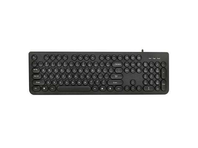 USB notebook keyboard 104 Key wired clavier For Dell Asus Lenovo pc gamer keyboards Black