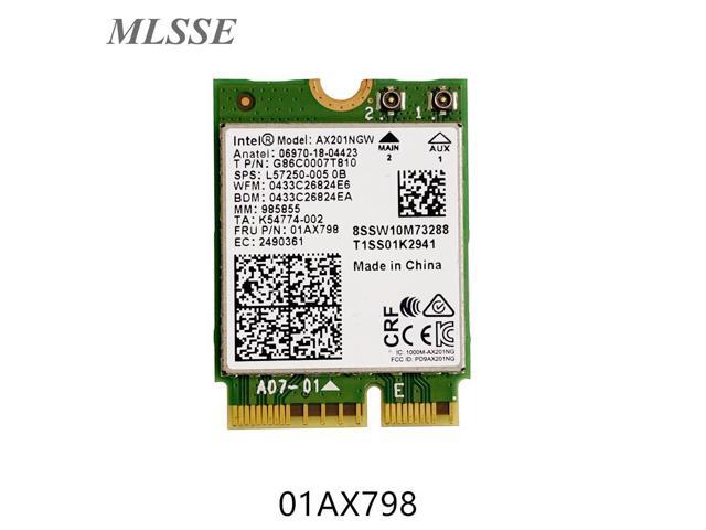 For Lenovo V14 V15 E14 E15 Yoga S740 S340 S540 ideapad 3 Flex 5 Series Intel AX201NGW WiFi 01AX798 SW10M73288 Fast Ship