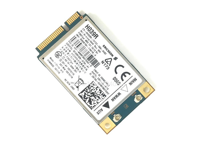Ericsson DW5540 F3607GW 3G GSM HSDPA WCDMA Wireless WWAN WLAN 3G Card GPS H039R 5PJ87 C680R 3G NET