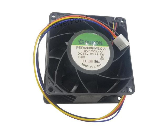 48 v PSD4808PMBX-A shaft diaspora heat blower fan 8038 radiator One year warranty