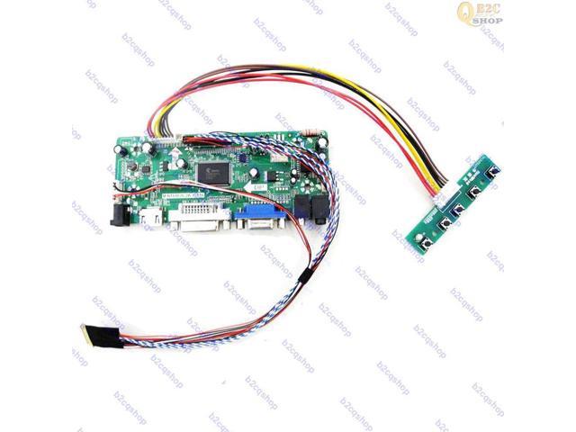 NT68676 LCD controller board Driver Monitor Kit for LED Display LP156WH2(TL)(R1) 1366X768 LP156WH2-TLR1 HDMI-compatible+DVI+VGA