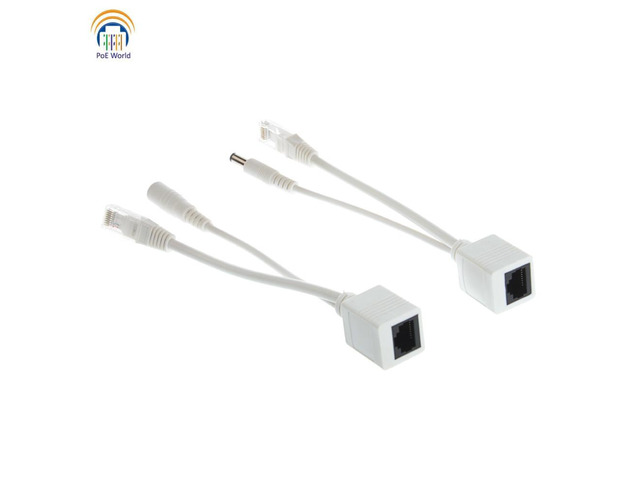 POE cable Hot POE Cable Passive Power Over Ethernet Adapter Cable POE Splitter Injector Power Supply Module 12-48v For IP Camera