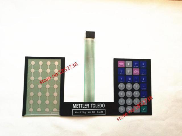 METTLER 3600 Scale Keyboard Film Key strengthen edition (english version) P/N: 71207380 toledo 8442 keyboard film